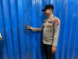 Patroli Pada Malam Hari Personil Polsek Sematu Jaya Jaga Situasi Kamtibmas