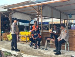 Satuan Binmas Polres Lamandau Berikan Sosialisasi cegah curanmor, premanisme dan judi online