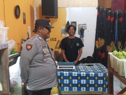 Piket Polsek Lamandau Sambang Ke Masyarkat Pedagang