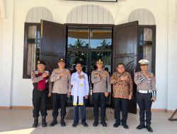 Kapolres Katingan Monitor Langsung Pengamanan Peringatan Kenaikan Isa Alamsih