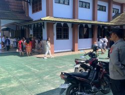Polresta Palangka Raya Amankan Ibadah Kenaikan Isa Al-Masih di Gereja Zerubabel