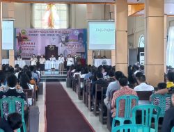 Polresta Palangka Raya Amankan Ibadah Kenaikan Isa Al-Masih di GKE Gereja Talenta