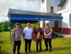 Ibadah Kenaikan Isa Almasih Berlangsung Khidmat, Polsek Bukit Batu Pastikan Situasi Aman