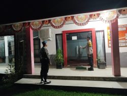 Tingkatkan Sitkamtibmas yang Kondusif ,Polsek Marikit laksanakan Patroli ke Obvit dan pemukiman warga.