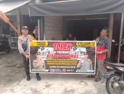 *PS.KAPOLSEK KATINGAN HILIR POLRES KATINGAN POLDA KALTENG* *IPDA HARRY MEILANTARA, S.I.P, M.A.P* Polsek Katingan hilir Imbau Masyarakat Tolak dan Laporkan Aksi Premanisme Berkedok Ormas Katingan