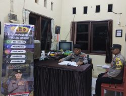 Tingkatkan Keamanan dan Pelayanan Markas Komando (Mako), Pers Polsek Marikit Laksanakan Stand By.