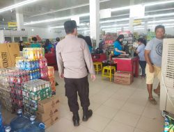 Patroli Polsek Bulik Sambangi Toko Modern, Cegah Aksi Kejahatan