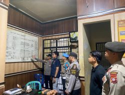 Si Propam Melaksanakan Pengecekan Tahanan dan Ruang Tahanan Polres Katingan.