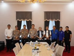 Kapolda Kalteng Audiensi dengan KNPI, Siap Dukung Pengamanan Musda di Palangka Raya