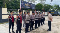 Ciptakan Kamtibmas Yang Aman, Polres Lamandau Laksanakan Patroli KRYD Pagi Hari.