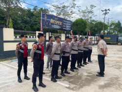 Ciptakan Kamtibmas Yang Aman, Polres Lamandau Laksanakan Patroli KRYD Pagi Hari.