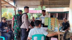 Piket Polsek Delang Sosialisasikan tentang Penanggulangan Premanisme Berkedok Ormas