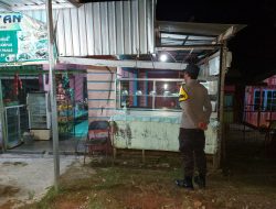 Piket Polsek Delang melaksanakan Silaturahmi ke warga masyarakat