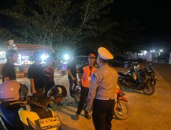 Polres Lamandau Laksanakan KRYD Mencegah Potensi Gangguan Kamtibmas