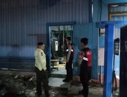 Sat Samapta Polres lamandau laksanakan patroli di Kantor PLN